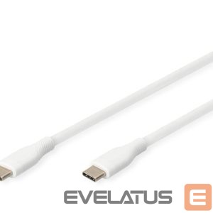 Cable Digitus  Silicone Connection Cable | AK-300341-010-W | USB-C to USB-C 
