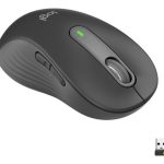 Computer mouse Logitech  Signature M650 L Left Wireless Mouse, RF Wireless + Bluetooth, 2000 DPI, Graphite | 