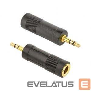 Adapter Cablexpert  A-6.35F-3.5M 6.35 mm female to 3.5 mm male audio adapter | 