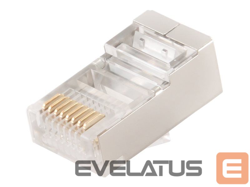 Charger Cablexpert PLUG6SP/10 Shielded modular CAT6 plug 30u" gold plated, 10 pcs per bag |