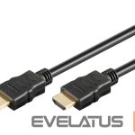 Monitor accessory Goobay  High Speed HDMI Cable with Ethernet | Black | HDMI | 15 m 