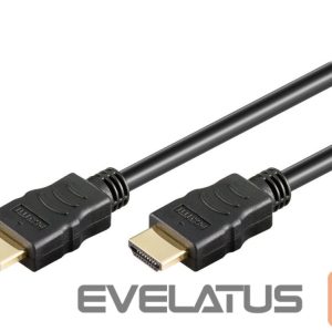 Monitor accessory Goobay  High Speed HDMI Cable with Ethernet | Black | HDMI | 15 m 