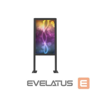 TV bracket EDBAK  | Floor stand | POK101 | 55 " | Maximum weight (capacity) 80 kg | Black 
