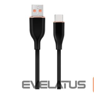 Charger Cablexpert  Premium silicon Type-C USB charging and data cable, 1.5 m | CC-USB2S-AMCM-1.5M-BK 