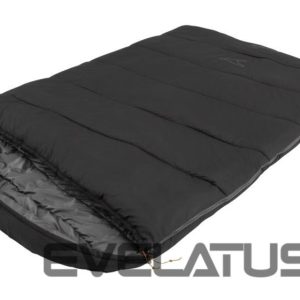 Hair straightener Easy Camp  Raven Square Double 5°C | Sleeping Bag | 220 x 150 cm | -9 to 10 °C | Two-way open-end, L-shaped, autolock 