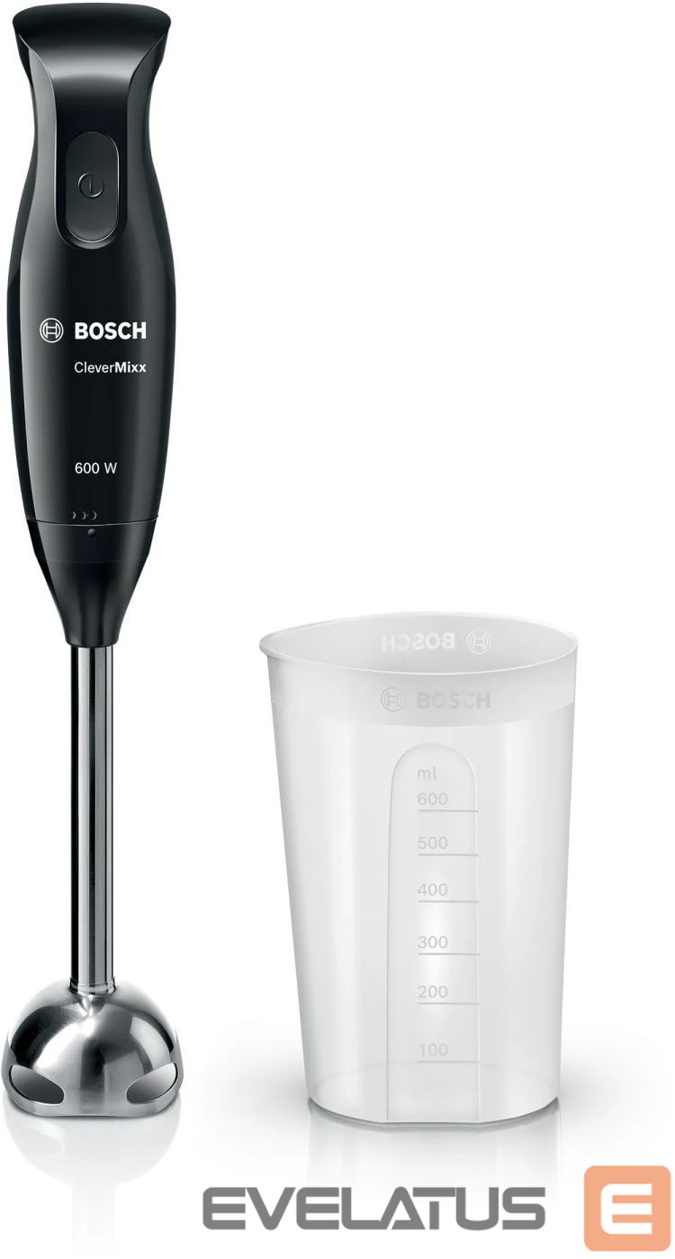 Mixers and blenders Bosch Hand Blender | MSM2610B CleverMixx | Hand Blender | 600 W | Number of speeds 1 | Black/Grey