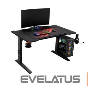Computer chairs / desks Genesis  Gaming Desk | Holm 120 Modular | Black 
