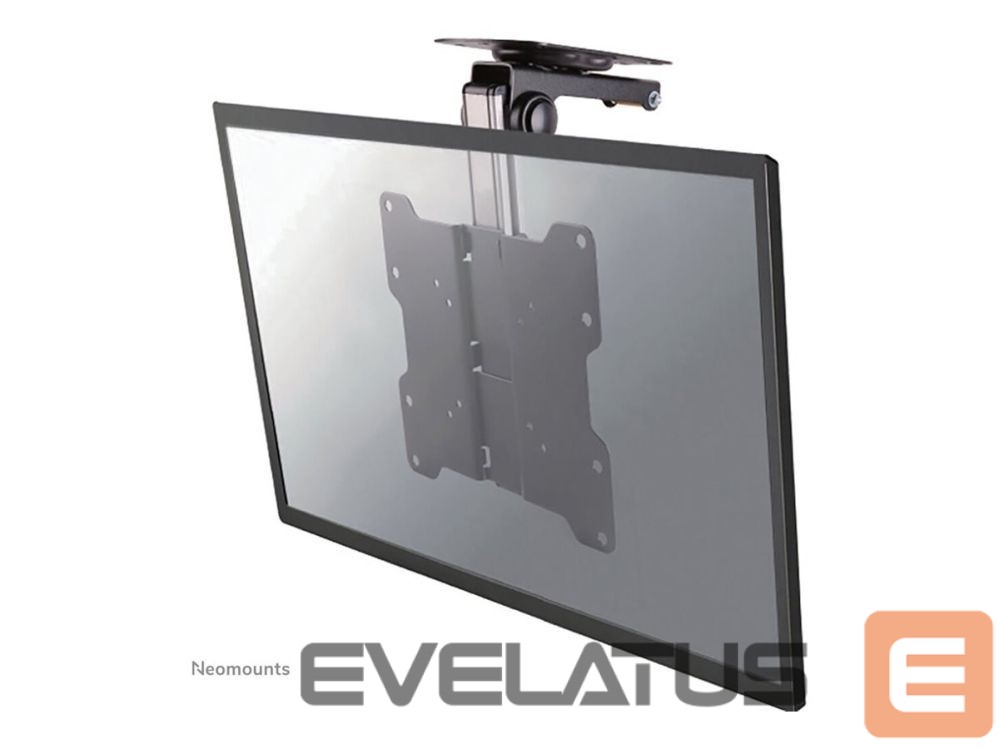 TV bracket NEOMOUNTS FPMA-C020BLACK Monitor/TV mount ceiling 1 screen - 10-40" - max 20 kg - VESA 75x75-200x200 - h 26,5-40 cm - black
