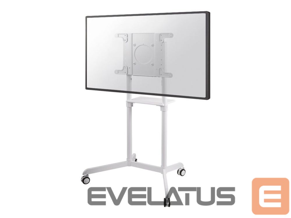 TV bracket NEOMOUNTS NS-M1250WHITE TV trolley - 37-70" - max 70 kg - VESA 200x200-600x400 - 90° rotatable - incl. hardware shelf - white