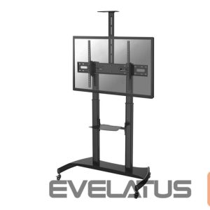 TV bracket NEOMOUNTS  PLASMA-M1950E TV trolley - 60-100" - max 100 kg - manual h 134-166 cm - VESA 200x200-1000x600 - incl. cam/hardware shelf - black 