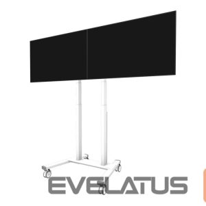 TV bracket NEOMOUNTS  MOVE ADM-875WH2 Screen adapter from 1 to 2 screens - 42-65" - max 40 kg/screen - VESA 100x100-800x400 - lockable (excl. lock) - su 