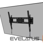 TV bracket NEOMOUNTS  LEVEL-750 WL35-750BL18 Tiltable heavy duty wall mount - 43-98" screen - max 125 kg - VESA 100x100-800x600 - d 9,3 cm - level adjus | 