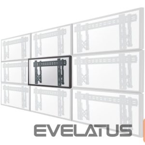 TV bracket NEOMOUNTS  LED-VW1000BLACK Videowall wall mount - 40-75" - max 50 kg - VESA 200x200-600x400 - d 5,6-21,5 cm - pull-out - micro adjustment - l 
