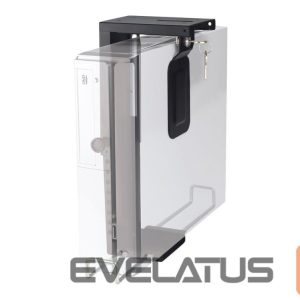 TV bracket NEOMOUNTS  CPU-D075BLACK/LK CPU/PC holder - max 10 kg - lockable (incl. lock) - h 20-36 cm - w 5-10 cm - universal - black 