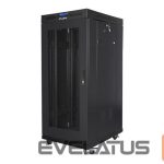 Servers Lanberg  Rack cabinet 19" free-standing 27U/600x600 (flat pack) with mesh door lCD V2, black | 
