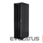 Servers Lanberg  Rack cabinet 19" free-standing 47U/800x1000 (flat pack) with glass door lCD V2, black | 
