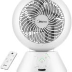 Fan Midea  Fan | MDF24JRW TurboForce | Table Fan | White | Number of speeds 5 | Oscillation | Remote control 