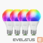 LED bulb Nanoleaf  Essentials Smart A60 Bulb E27 Matter WiFi 9W 900Lm RGBCW 2700-6500K, 4pcs pack |  Essentials Smart A60 Bulb Matter WiFi 900Lm 2700-6500K, 4pcs pack | E27 | 9 W | RGBCW 