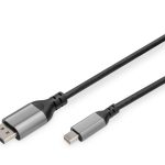 Cable Digitus  8K DisplayPort Adapter Cable, Mini DP to DP, 2 m | 