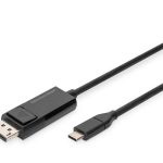 Charger Digitus  USB Type-C <=> DisplayPort Bi-Directional Adapter Cable, 2 m | 