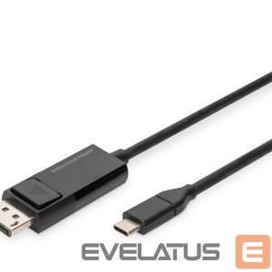 Charger Digitus  USB Type-C <=> DisplayPort Bi-Directional Adapter Cable, 2 m | 