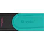 Flash drive Kingston  USB Flash Drive | DataTraveler Exodia S | 128 GB | USB 3.2 Gen 1 | Black/Turquoise 