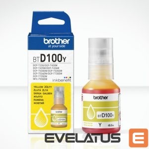Printer accessories Brother  BTD100Y Genuine Yellow Ink Bottle 