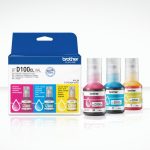 Printer accessories Brother  BTD100CLVAL 3 Bottles Value Pack, C/M/Y 