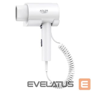 Health care Adler  AD 2285 Wall-Mount Hair Dryer, White 