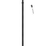 Radiator TunaBone  Electric Standing Patio Heater, Single carbon golden tube, Black 