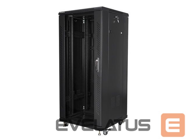 Other goods Lanberg | Rack cabinet 19" free-standing 27U/600x600 (flat pack) | FF01-6627-12B | Black