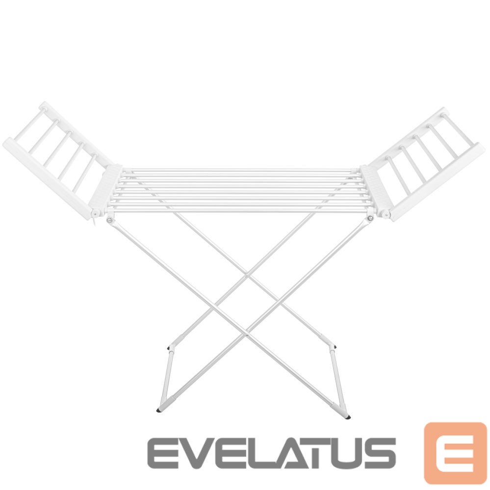 Vacuum cleaner Adler | Foldable electric clothes drying rack | AD 7821 | Power 220 W | Silver/White | IP22