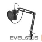 Wired headphones Genesis  | Condenser Microphone | Radium 400 G2 | Black 