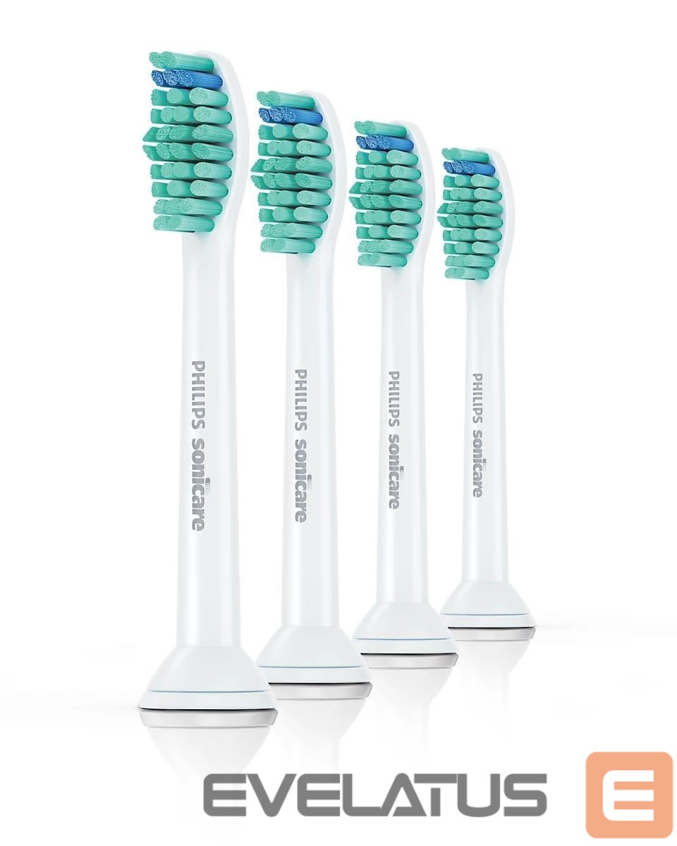 Toothbrush Philips Replacement brush heads | HX6014/87 Sonicare ProResults | Heads | For adults | Number of brush heads included 4 | White