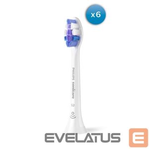 Toothbrush Philips  Replacement brush heads | HX6056/87 Sonicare Sensitive | Heads | For adults | Number of brush heads included 6 | White 