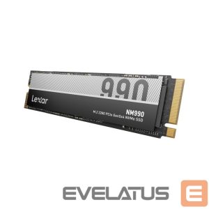 Hard drive SSD Lexar  SSD | NM990 | 1000 GB | SSD form factor M.2 2280 | Solid-state drive interface NVMe | Read speed 14000 MB/s | Write speed 7500 MB/s 