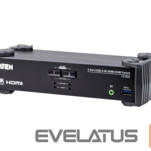Server - Other Accessories Aten  2-Port USB 3.0 4K HDMI KVMP Switch with Audio Mixer Mode | CS1822 