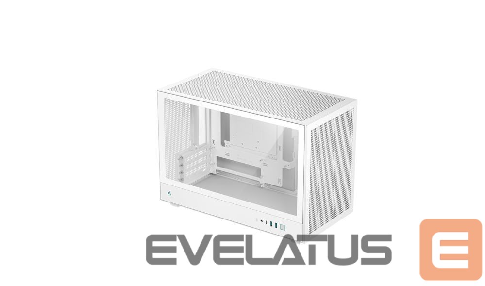 Computer case Deepcool CH260 WH | White | Micro ATX | Power supply included No | ATX PS2