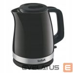 Teapot TEFAL  Kettle | KO150F30 Delfini Vision | Electric | 2400 W | 1.5 L | Plastic | 360° rotational base | Black/Stainless steel 
