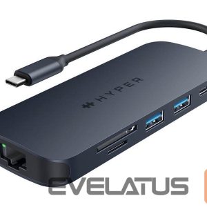 Wireless headphones HYPER  | Drive Next 8 Port USB-C Hub, 140W | Ethernet LAN (RJ-45) ports 1 | HDMI ports quantity 1 