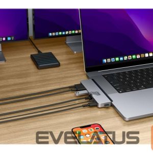 Wireless headphones HYPER  | Drive DUO PRO 7-in-2 USB-C Hub for MacBook Air/Pro 2016-2020 | Ethernet LAN (RJ-45) ports 1 | HDMI ports quantity 1 