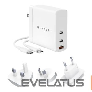 Fitness bracelet HYPER  Juice GaN 140W USB-C Charger | White 
