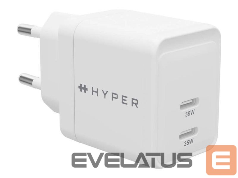 Fitness bracelet HYPER Juice 35W USB-C GaN Charger | White