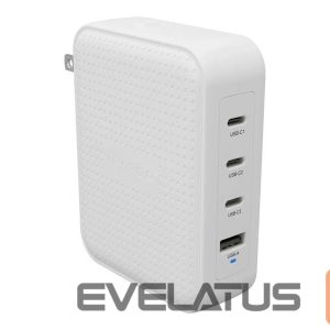 Controller HYPER  Juice 145W USB-C GaN Travel Charger with 4 Ports - White | 
