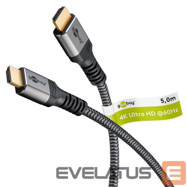 Monitor accessory Goobay High Speed HDMI Cable with Ethernet