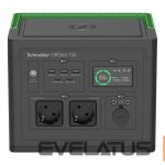 Servers Schneider Electric  APC OffGrid Portable Power Station 730, 738Wh Lithium-ion, LCD, 2 CEE 7/3 Schuko outlets, Sinewave, 3 USB-A, 2 USB-C, Wireless Charger | 