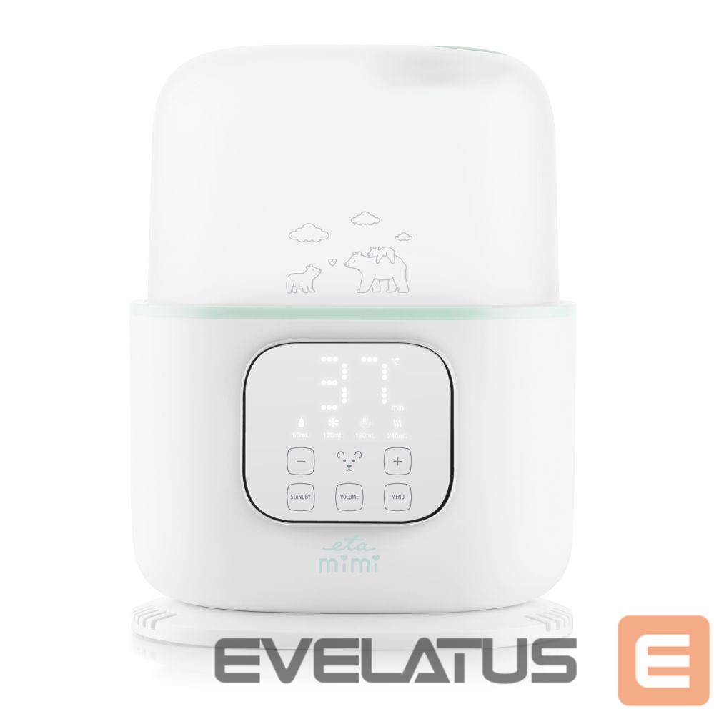Other small household appliances ETA | Baby Bottle Warmer | 330690000 MIMI | 1.5 L | 270 W | White