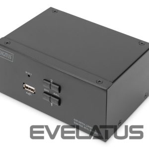 Server - Other Accessories Digitus  KVM Switch, 2-Port, Dual Display, 4K, DisplayPort | DS-12862 