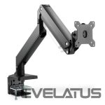TV bracket Digitus  Desk Mount | Universal Single Monitor Mount with Gas Spring and Clamp Mount | Adjustable Height, Rotate, Tilt, Swivel | 15-35 " | Maximum weight (capacity) 15 kg | Black 