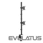 TV bracket Digitus  Desk Mount | DA-90438 | Adjustable Height, Rotate, Tilt, Swivel | 17-32 " | Maximum weight (capacity) 2x8 kg | Black 